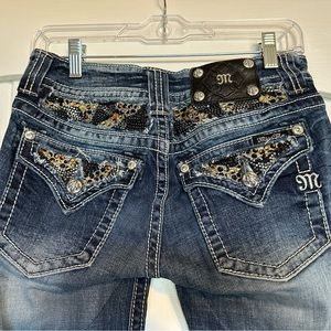 Size 28 Miss Me Boot Cut Jeans